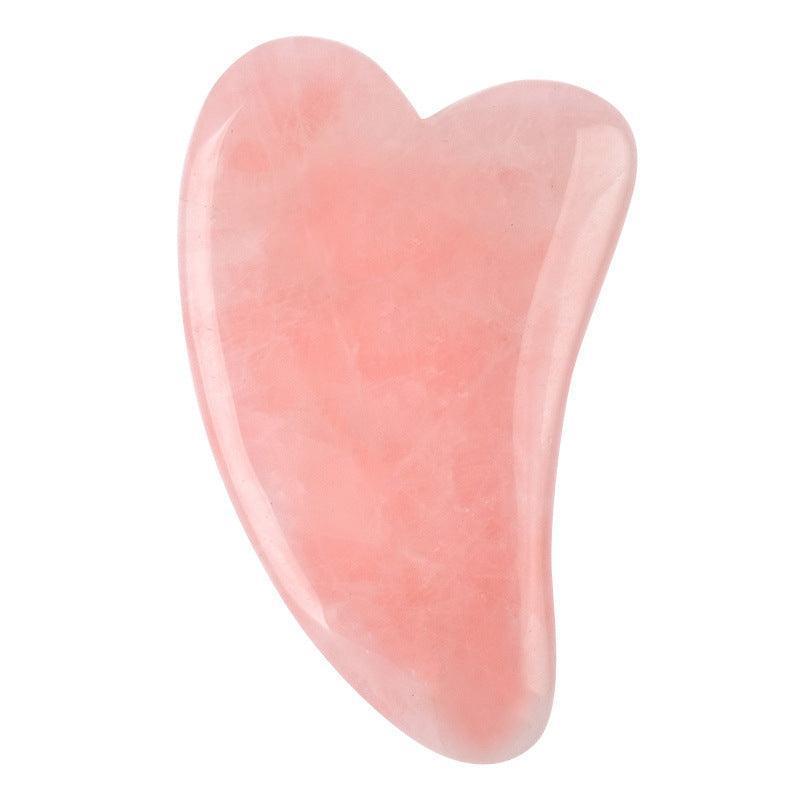 Whole Massage Gua Sha Tools Natural Rose Quartz Massage Stone - HEPSIBAH SHOP