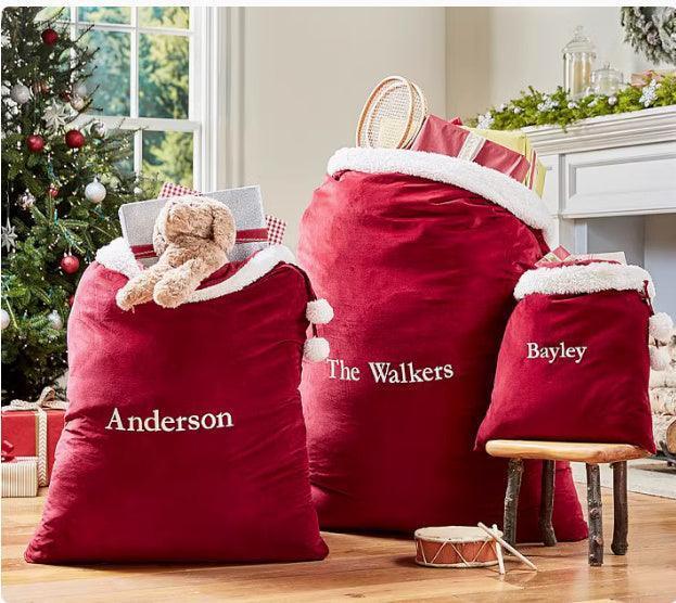 Extra Large Christmas Gift Bag With Drawstring - HEPSIBAH SHOP