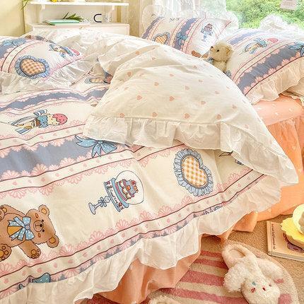 Korean Style Quilt Cover Single Bed - HEPSIBAH SHOP