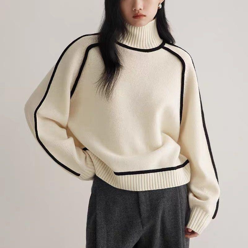 Autumn & Winter Half Turtleneck Sweater - HEPSIBAH SHOP