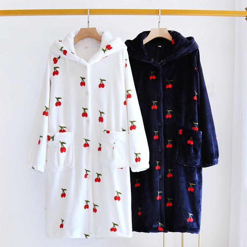 Cute Little Cherry Home Wear Pajamas