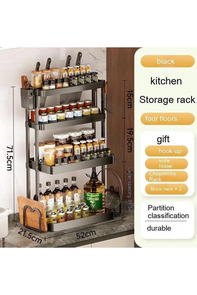 Kitchen Rack For Seasoning Multi-layer Storage Kitchen Supplies - Image #6