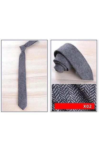 Wool Tie Men Formal Wear England - HEPSIBAH SHOP