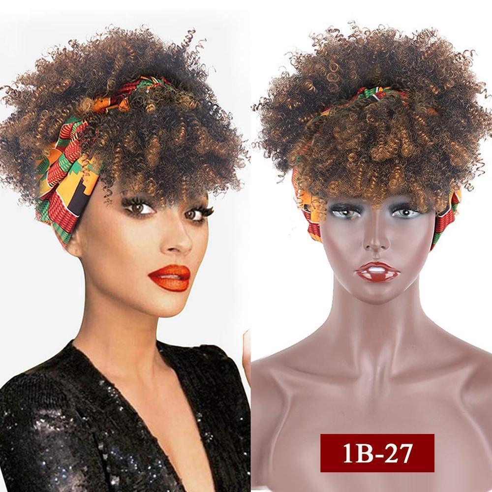 African wig headgear - HEPSIBAH SHOP