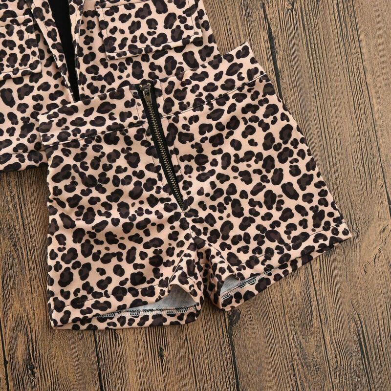 Leopard print suit for children - HEPSIBAH SHOP