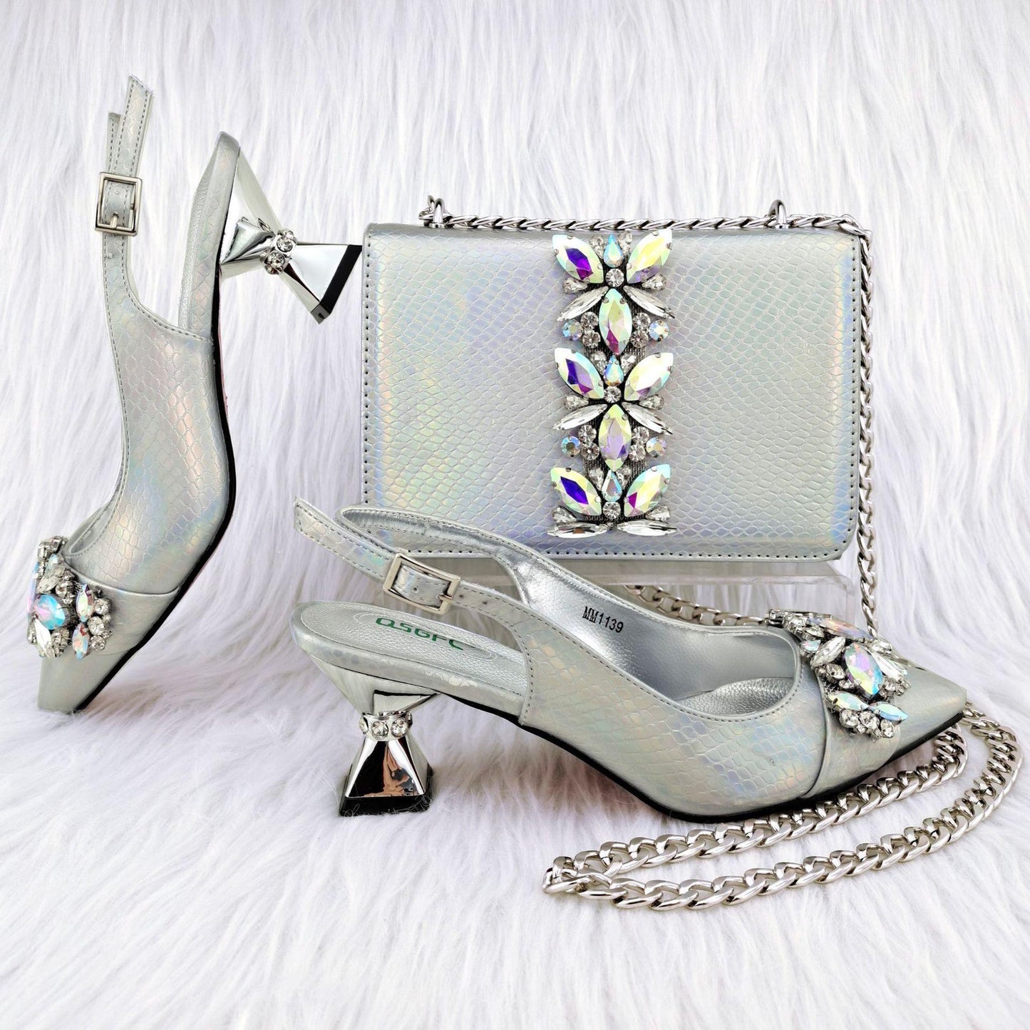 French Stiletto Heel Low Heel High Heels Can Be Crossbody Hand Bag - HEPSIBAH SHOP