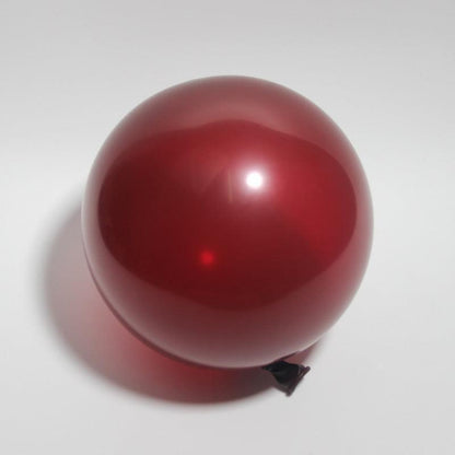 Burgundy Pearl Latex Helium Balloons Wine Red Party Globos - HEPSIBAH SHOP