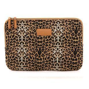 Leopard canvas notebook liner bag - HEPSIBAH SHOP