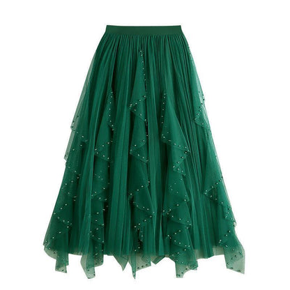 Spring And Summer Large Hem Skirt - HEPSIBAH SHOP