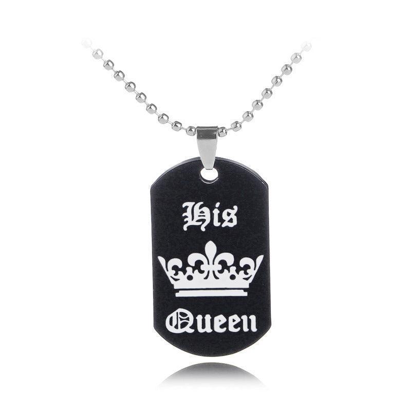 Her King & His Queen Necklace - HEPSIBAH SHOP