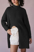 Women's Fashion Mid-length Split Dress - HEPSIBAH SHOP