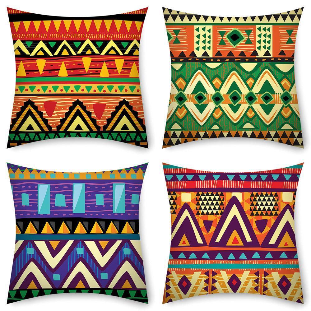 African Tribal Stripes Ethnic Pattern Pillow - HEPSIBAH SHOP