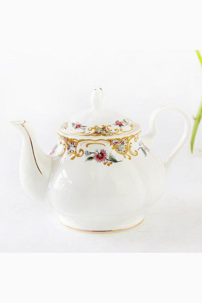 European Tea Set Porcelain Teapot - HEPSIBAH SHOP