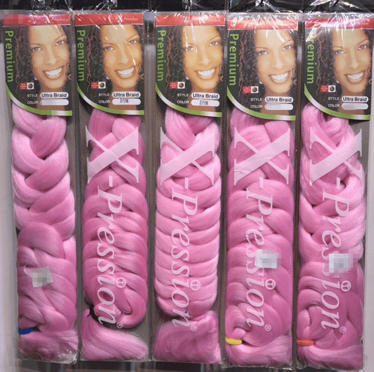 X-pression color fiber braids - HEPSIBAH SHOP