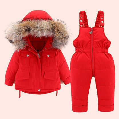 Boys and girls winter down jacket suits - HEPSIBAH SHOP