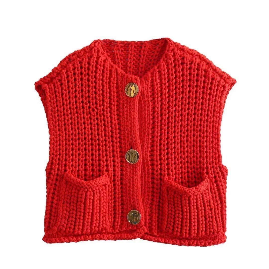 Loose Casual Thick Knitted Cardigan - HEPSIBAH SHOP