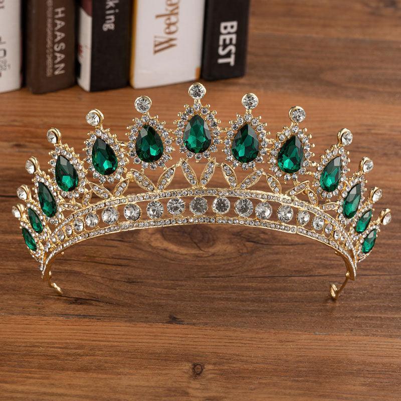 Wedding Bridal Alloy Diamond Crown - HEPSIBAH SHOP