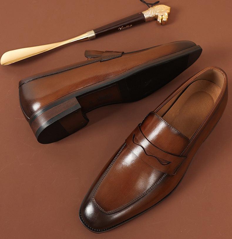 Men's Leather Shoes Formal - HEPSIBAH SHOP