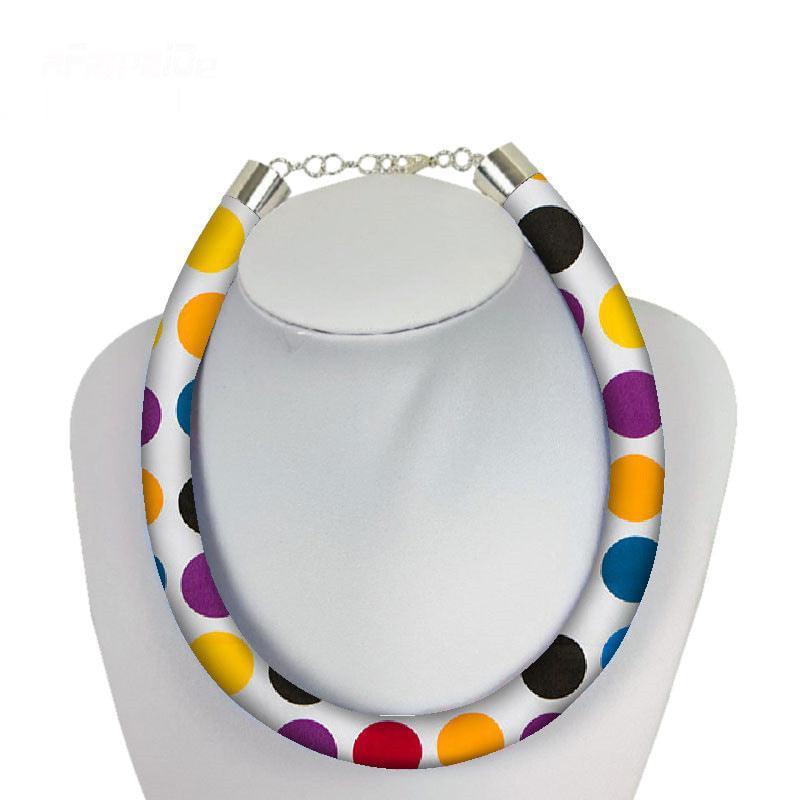 Geometric Women's African Ethnic Necklace - HEPSIBAH SHOP