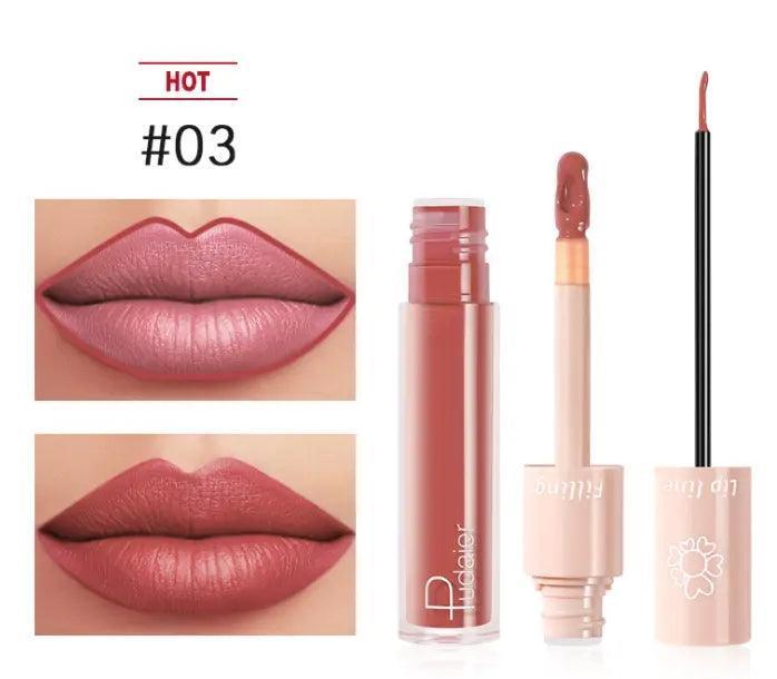 Pudaier Dual Lipstick Lip Gloss - HEPSIBAH SHOP