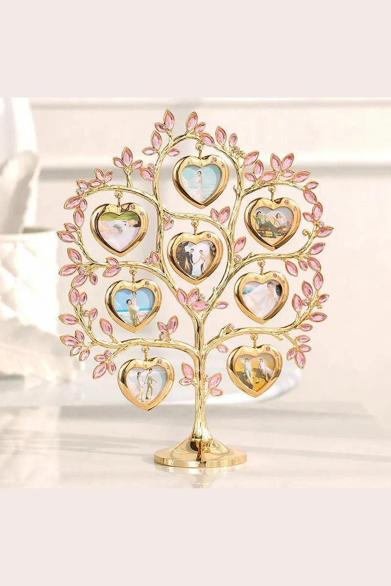 Rhinestone Family Tree Photo Frame - HEPSIBAH SHOP