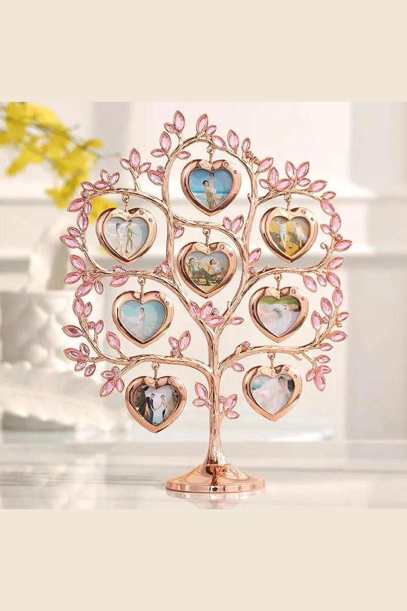 Rhinestone Family Tree Photo Frame - HEPSIBAH SHOP