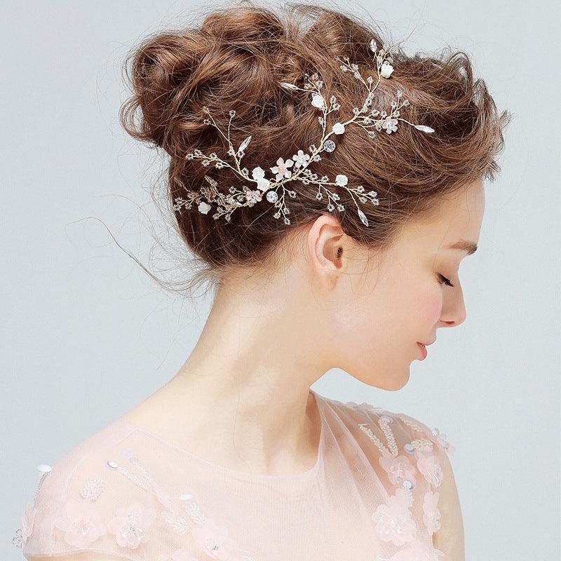 YJ612 bride hair headdress - HEPSIBAH SHOP