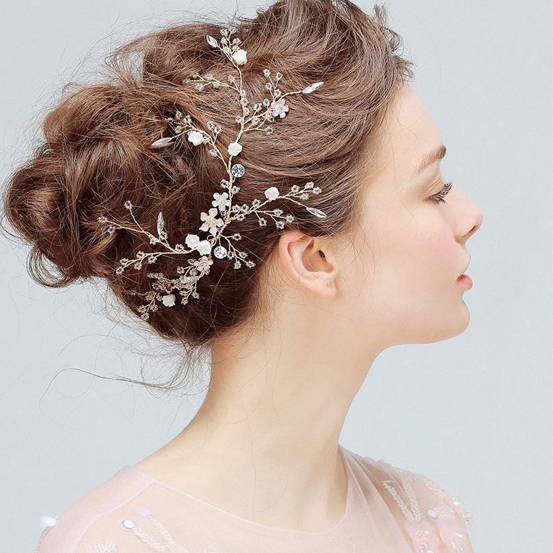 YJ612 bride hair headdress - HEPSIBAH SHOP