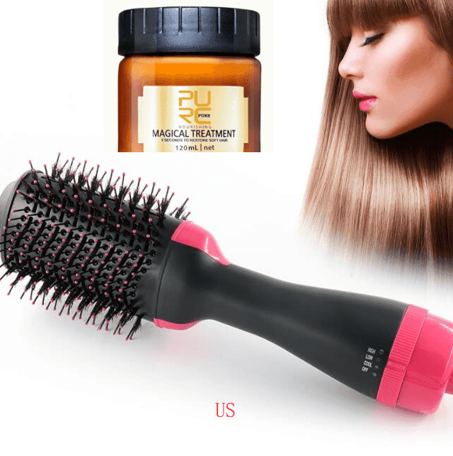 One-Step Electric Hair Dryer Comb - HEPSIBAH SHOP