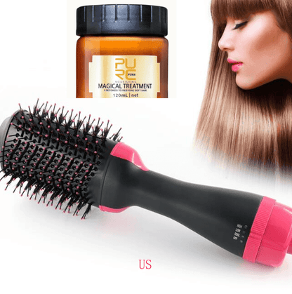 One-Step Electric Hair Dryer Comb - HEPSIBAH SHOP