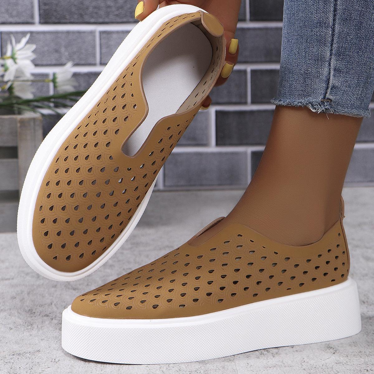 Fashion Hollow Flat Shoes For Women - HEPSIBAH SHOP