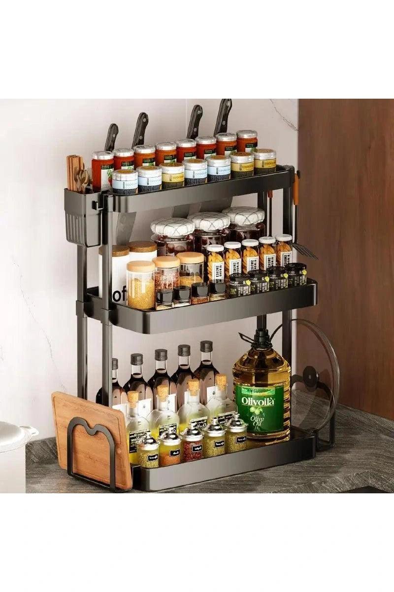 Kitchen Rack For Seasoning Multi-layer Storage Kitchen Supplies - Image #7