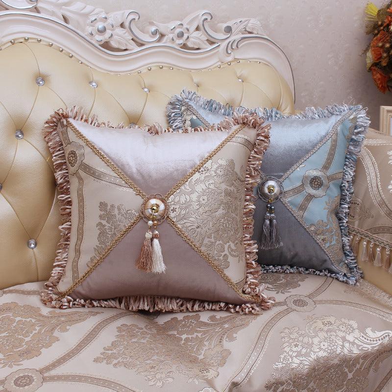 uropean style pillow leather sofa cushion