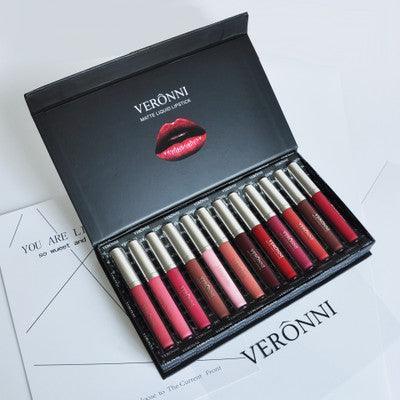 12 lipstick gift box set-HEPSIBAH SHOP