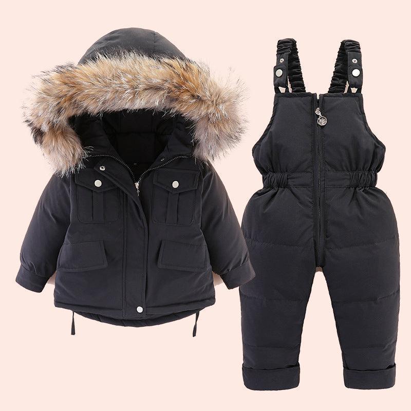 Boys and girls winter down jacket suits - HEPSIBAH SHOP