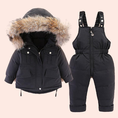 Boys and girls winter down jacket suits - HEPSIBAH SHOP