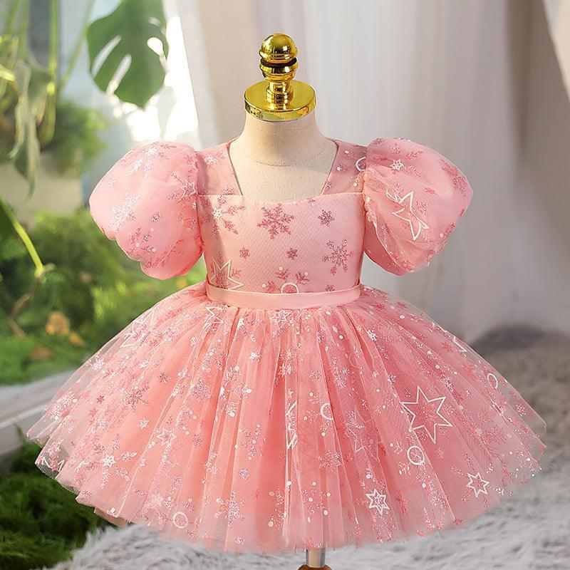 Little Girl Birthday Princess Dress Years Old Piano Performance - HEPSIBAH SHOP