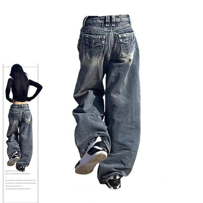 New Women's Vintage Jeans High Waist - HEPSIBAH SHOP