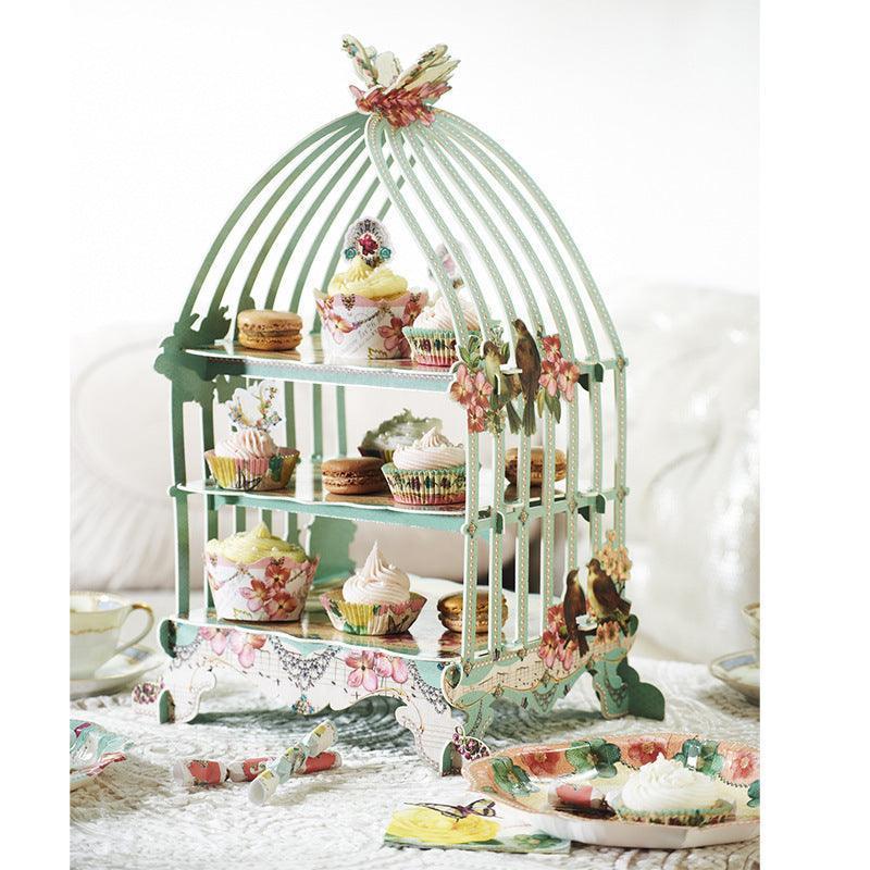 European Afternoon Tea Dessert Table Cake Stand