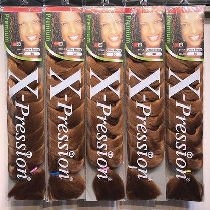 X-pression color fiber braids - HEPSIBAH SHOP