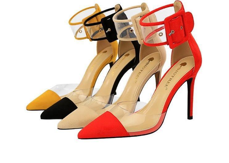 Transparent high heels - HEPSIBAH SHOP