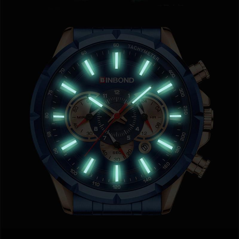 Tactical Motorcycle Waterproof Luminous Watch - HEPSIBAH SHOP