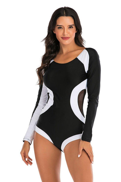 One-piece long sleeve surfing suit - HEPSIBAH SHOP