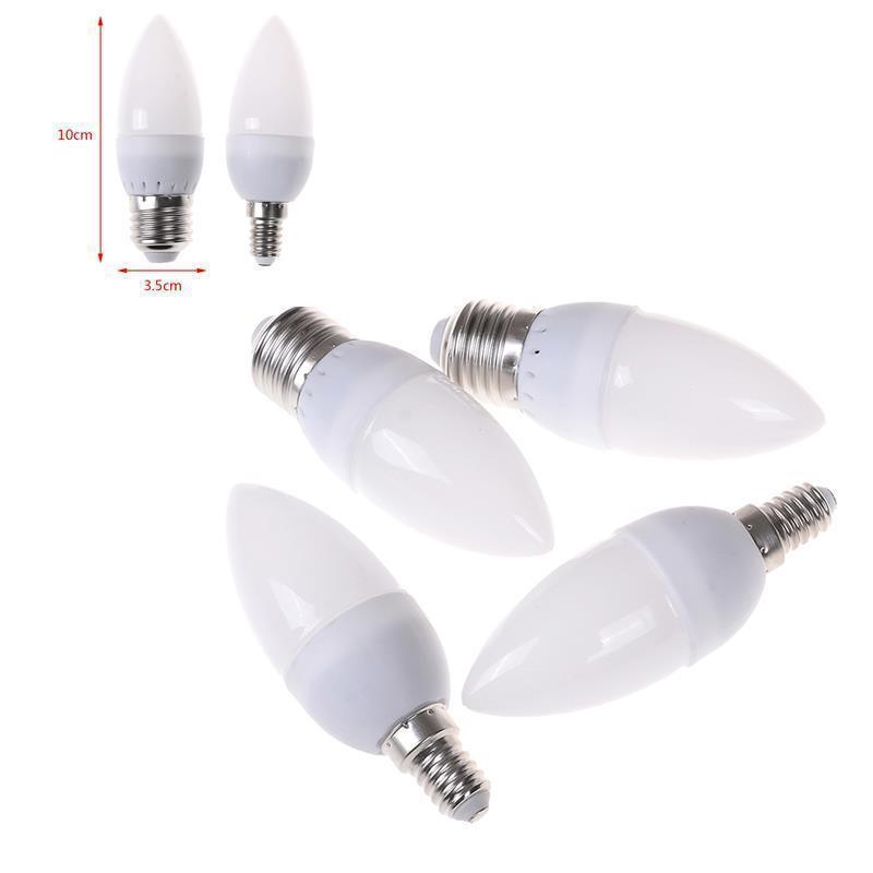 Led Candle Bulb 3W E14 E27 220V - HEPSIBAH SHOP