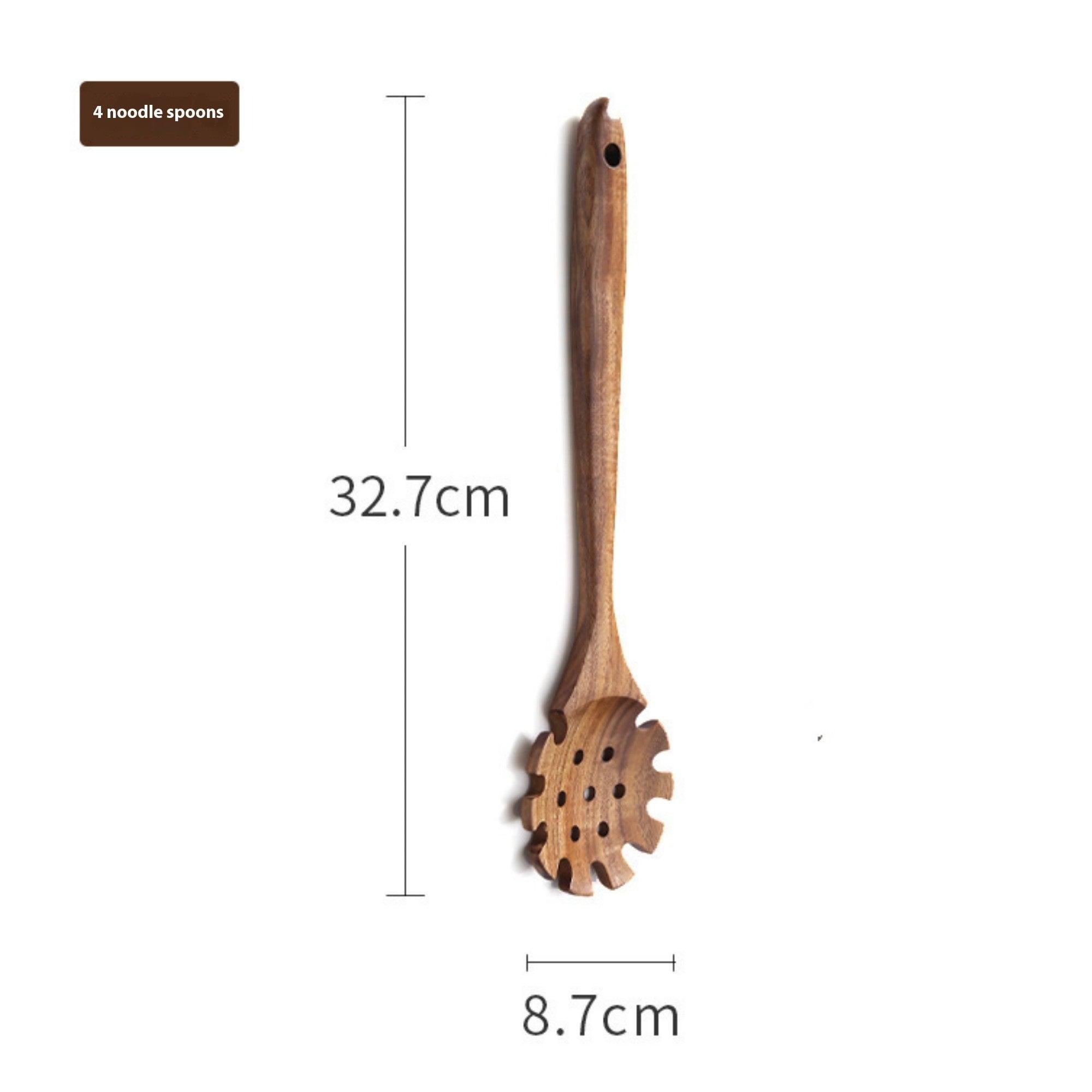 Teak Wood Non Stick Cookware And Kitchen Utensils