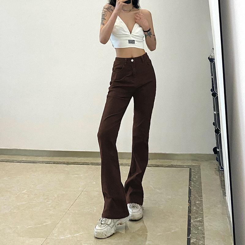 High-waisted Slim Slimming Hip Jeans - HEPSIBAH SHOP