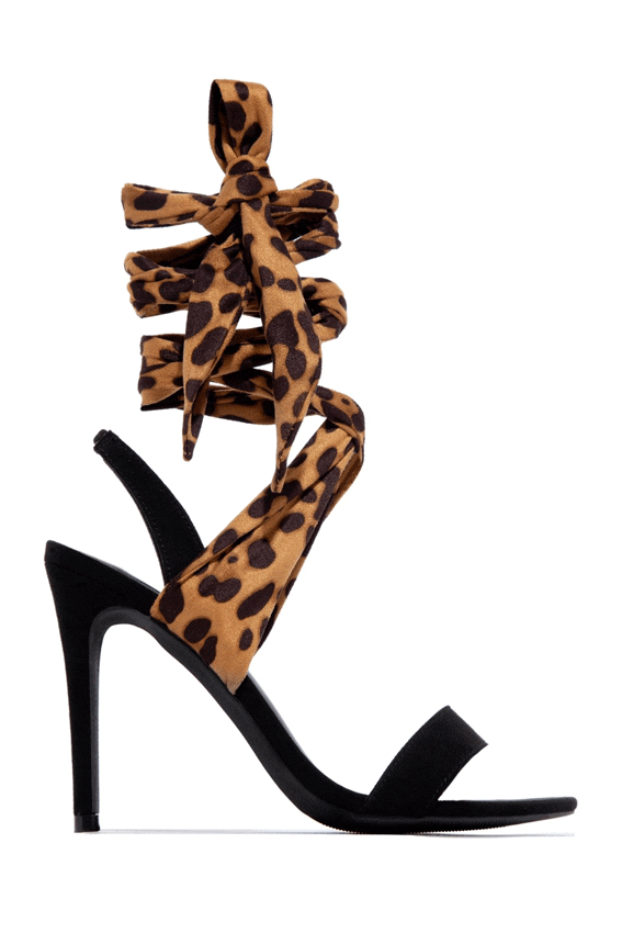 Leopard print sexy high heels - HEPSIBAH SHOP