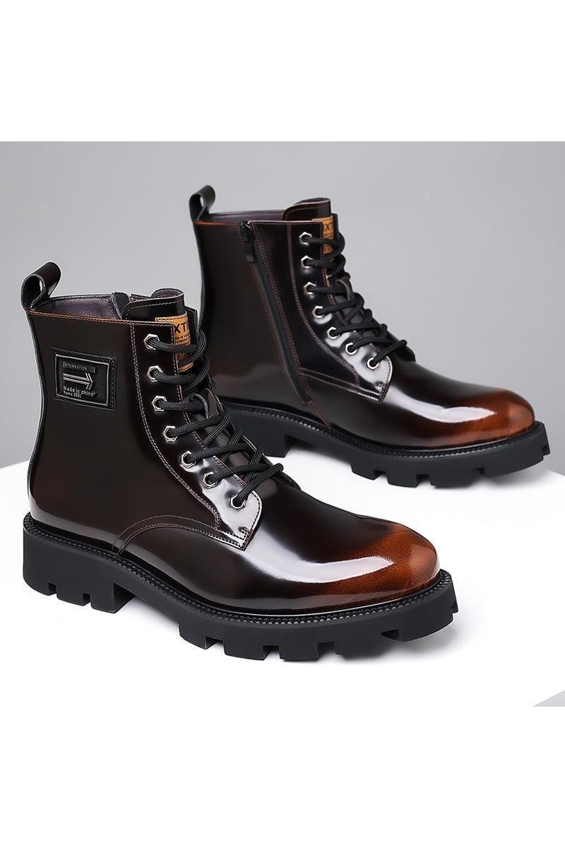 Men's High-top Soft Leather Boots - HEPSIBAH SHOP