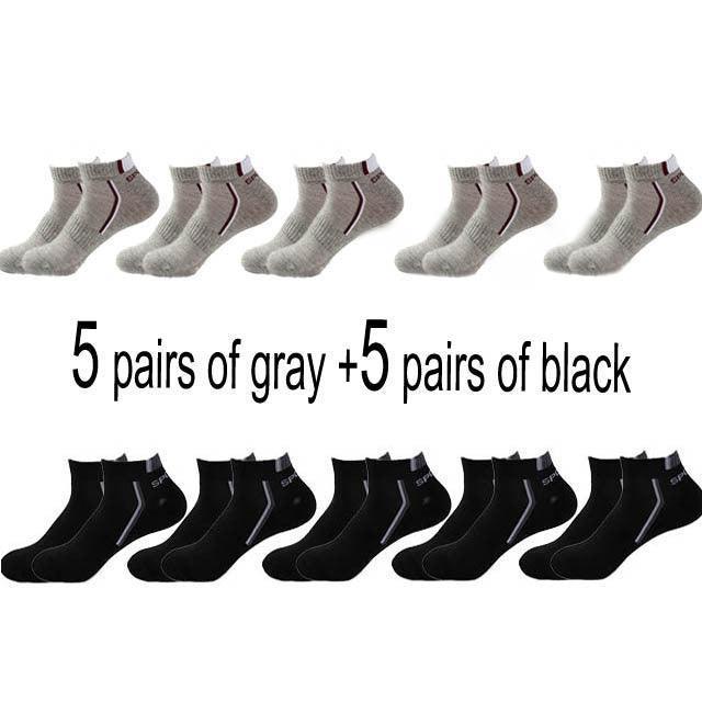 Men Cotton Breathable Socks - HEPSIBAH SHOP