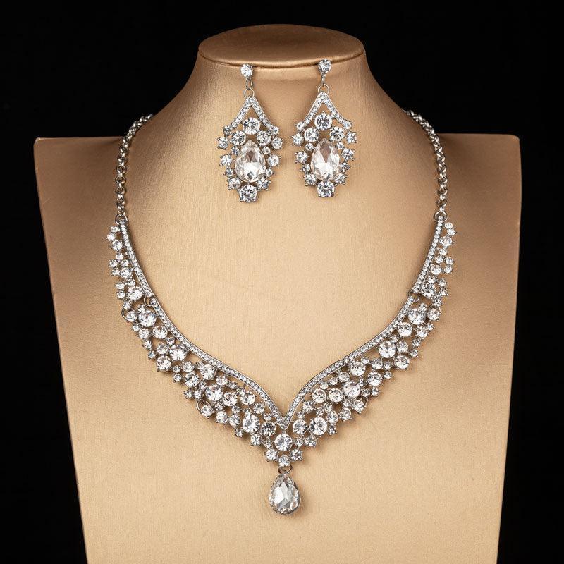 Wedding Bridal Alloy Diamond Crown - HEPSIBAH SHOP